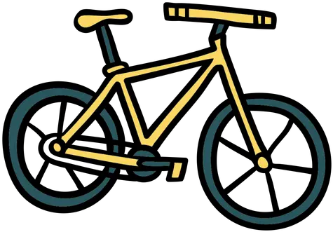 Bicycle Transport Illustration Transparent Png U0026 Svg Bicycle Icon Vector