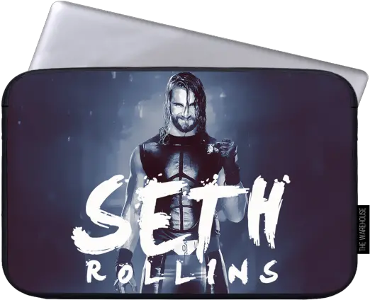 Seth Rollins Printed Laptop Sleeves Supervillain Png Seth Rollins Logo Png