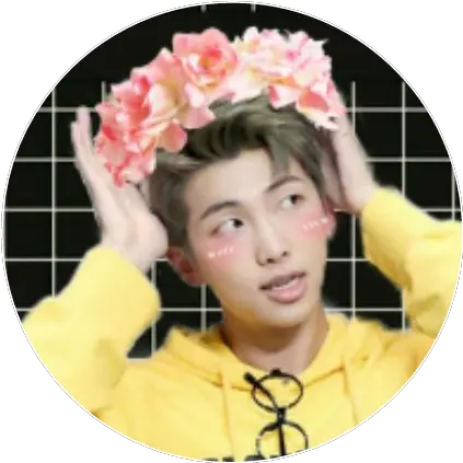 Namjoon Rm Bts Kpop Icon Freetoedit Sticker By Dividoox Aesthetic Namjoon Pastel Yellow Png Bts Icon