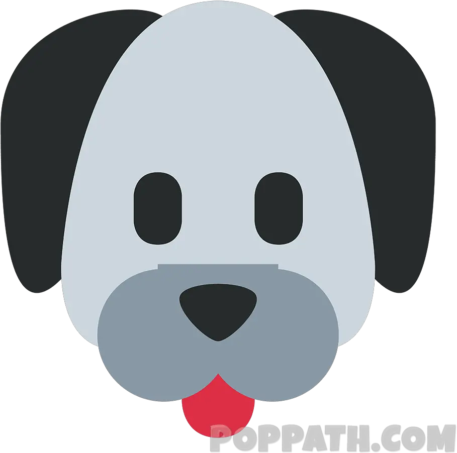 Pug Emoji Puppy Poodle Pet Dog Face Icon Png Pug Face Png