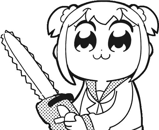 Deep Sigh U2014 Feel Free To Add More Pop Team Epic Sticker Png Epic Face Transparent
