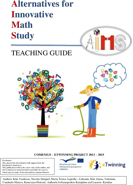 Pdf Alternatives For Innovative Math Study Teaching Guide Arbre Imaginaire Art Plastique Png Fountain Pencomputer Icon