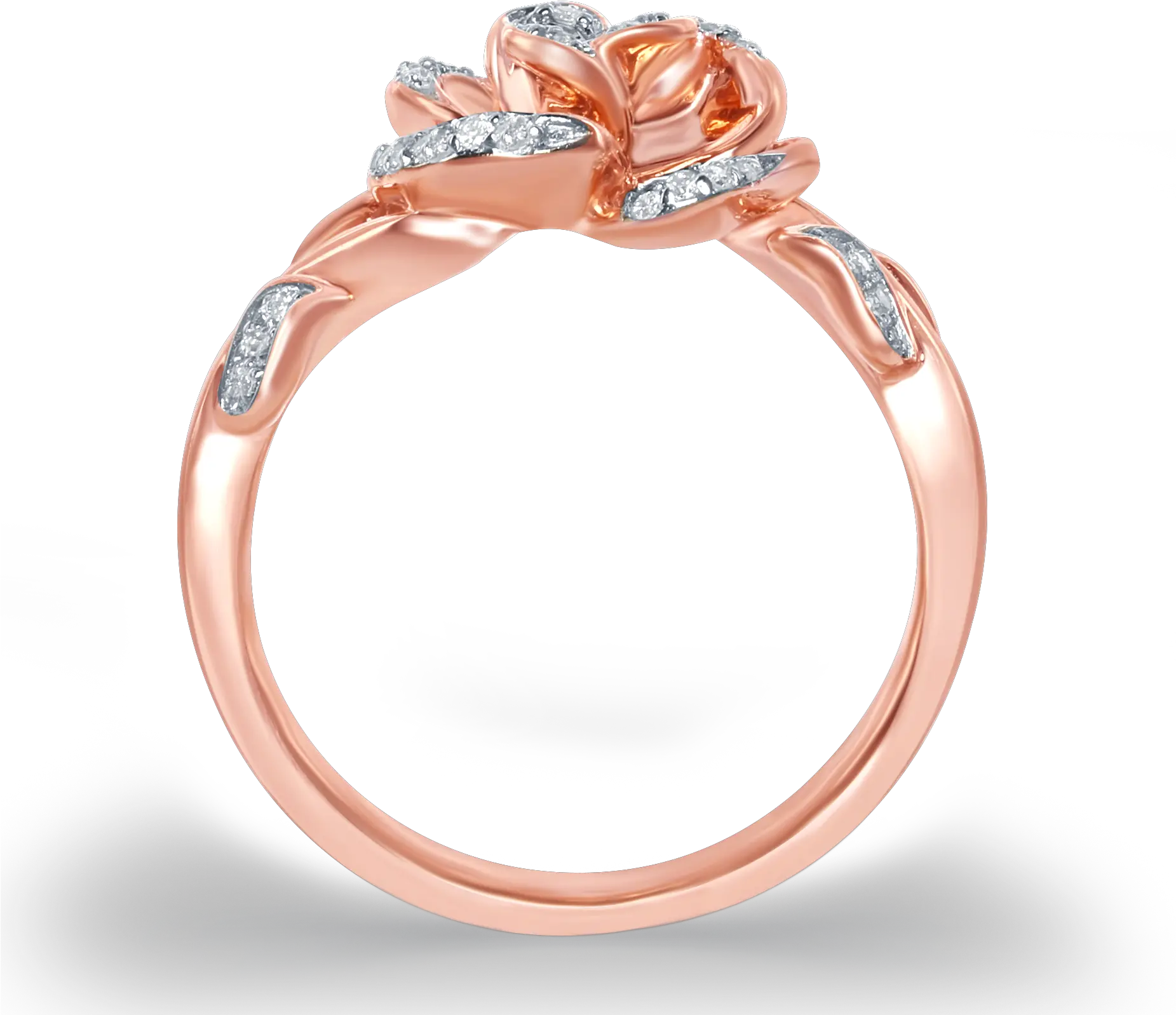 Disney Enchanted Belle 20ctw Diamond Rose Ring Crescent Png Beauty And The Beast