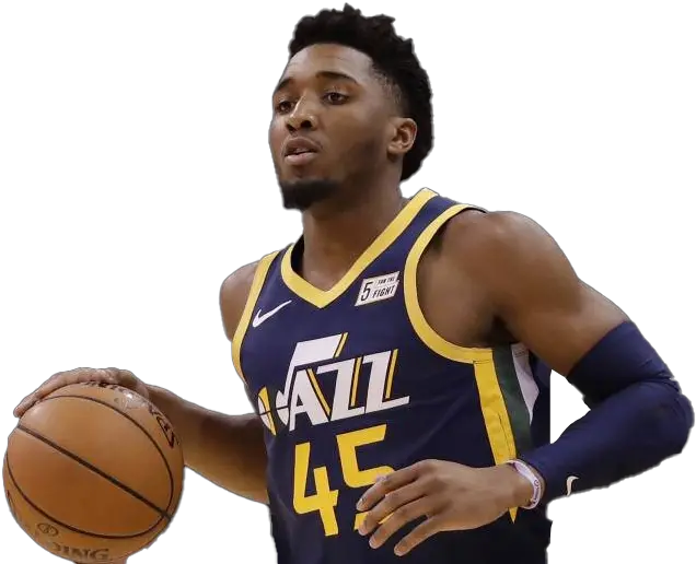 Donovan Mitchell Png Background Image Arts Utah Jazz New Sports Png