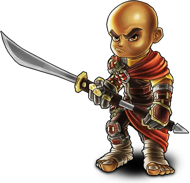 Download Hd Dungeon Defenders Monk Transparent Png Image Monk From Dungeon Defenders Monk Png