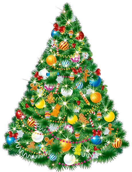 Farmhouse Christmas Tree Png