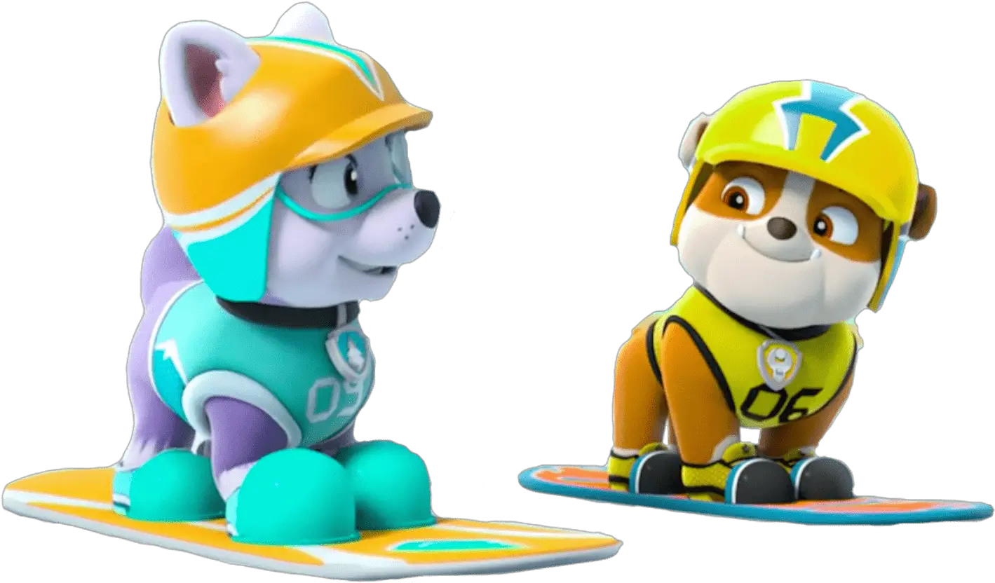 Paw Patrol Everest Transparent Png Paw Patrol Rubble And Everest Paw Patrol Png