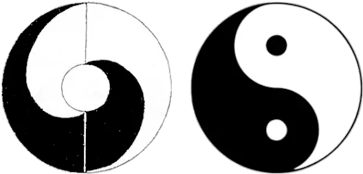 Download Hd An Old And Modern Right Version Of The Tai Chi Free Tai Chi Symbol Png Yin Yang Symbol Png