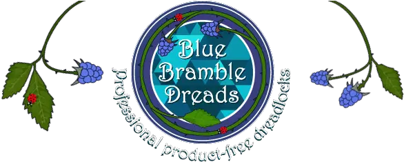 Blue Bramble Dreads Natural Product Free Dreadlocks Blue Circle Png Dreads Png