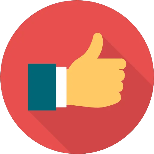 Free Icon Download Thumbs Up Flat Icon Png Like Icon Png