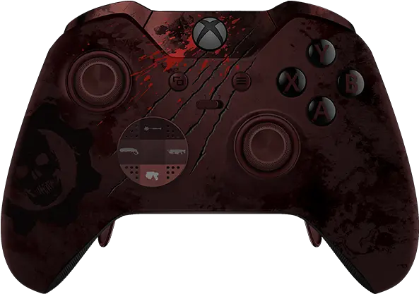 Gow 4 Xbox One Elite Controller Juegos De Png Gears Of War