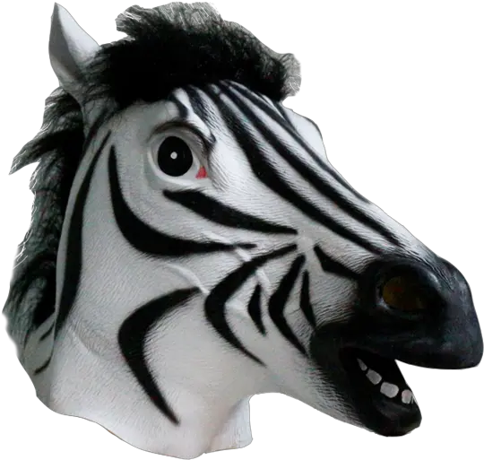 Zebra Mask Zebra Masker Png Horse Mask Png