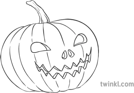 Jack O Lantern Pumpkin Spooky Creepy Scary Halloween Picture Pearl Diving In Uae Coloring Png Scary Pumpkin Png