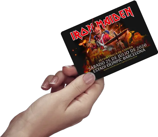 Tickets Official Page Iron Maiden In Spain 2020 Iron Maiden Barcelona 2020 Png Iron Maiden Logo Png