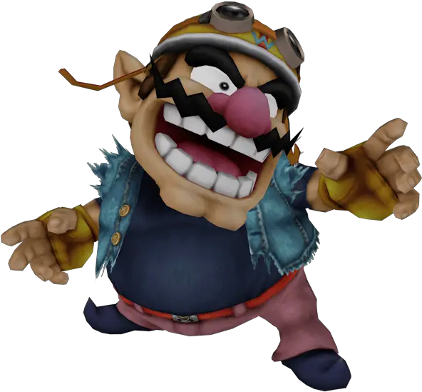 Wii Super Smash Bros Brawl Wario Trophy The Models Super Smash Bros Brawl Wario Png Wario Png