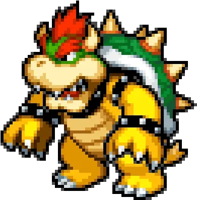 Top Mario And Bowser Stickers For Android U0026 Ios Gfycat Mario Bowser Gif Png Bowser Transparent