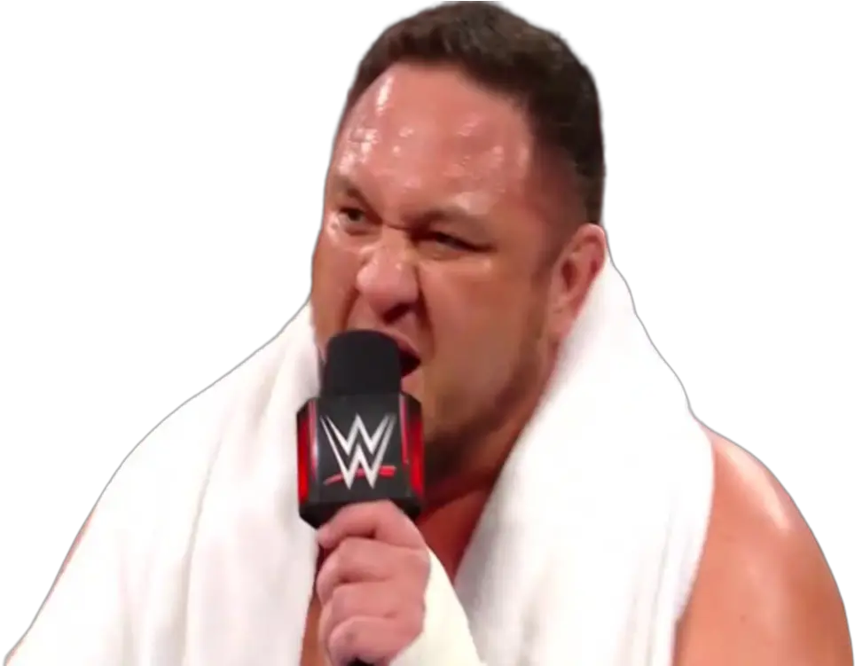 Sticker De Nope Sur Other Samoa Joe Wwe Catch Micro Promo Striking Combat Sports Png Samoa Joe Png