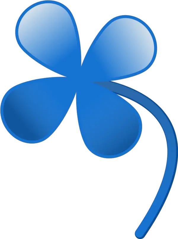 Download Hd Four Leaf Clover Clipart Red White And Blue Shamrock Logo Png 4 Leaf Clover Png