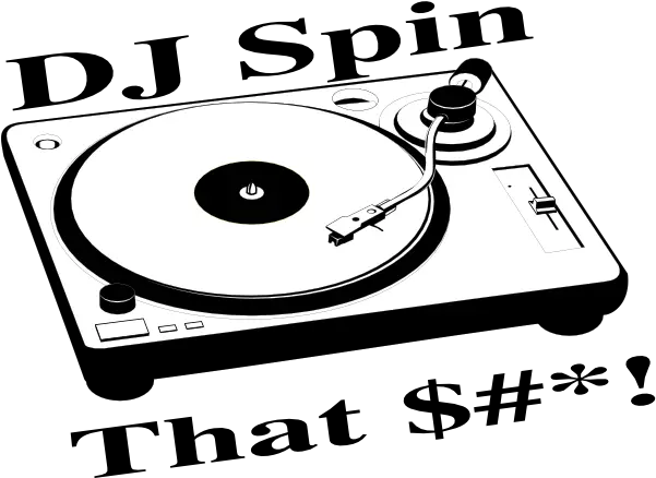 Dj Spin That Clip Art Vector Clip Art Online Turntable Dj Clipart Png Dj Turntable Icon