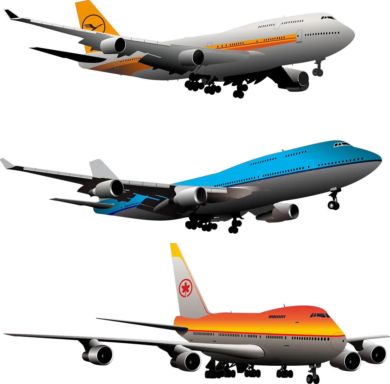 Aircraft Boeing 747 Transport Free Vector Graphic On Pixabay Maho Beach Png Boeing Png