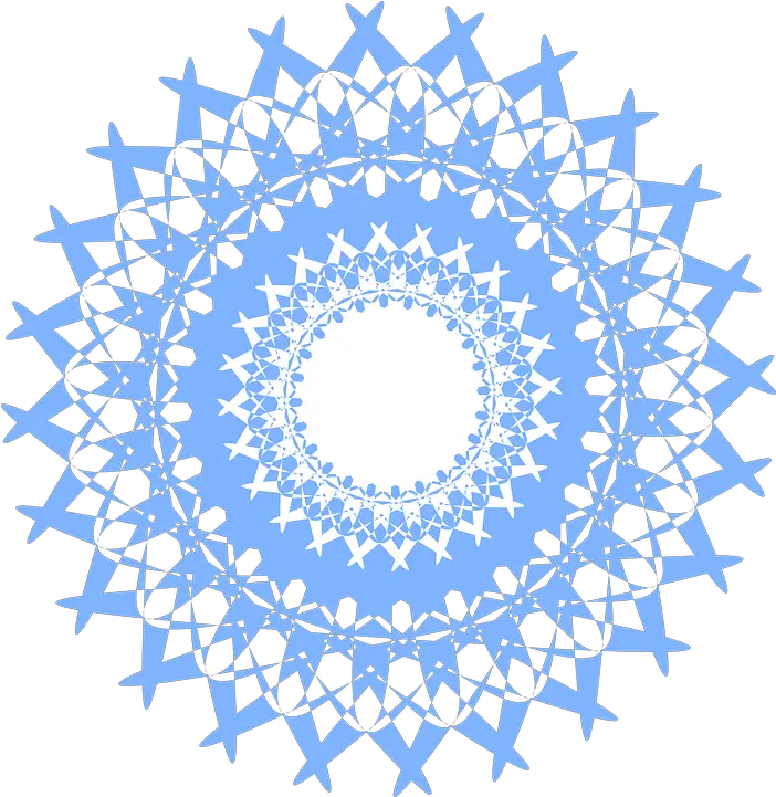Mandala Lace Blue Free Vector Graphic On Pixabay Disney Epcot Png Mandala Png