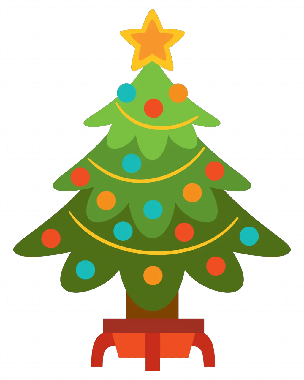 Merry Christmas Tree Png