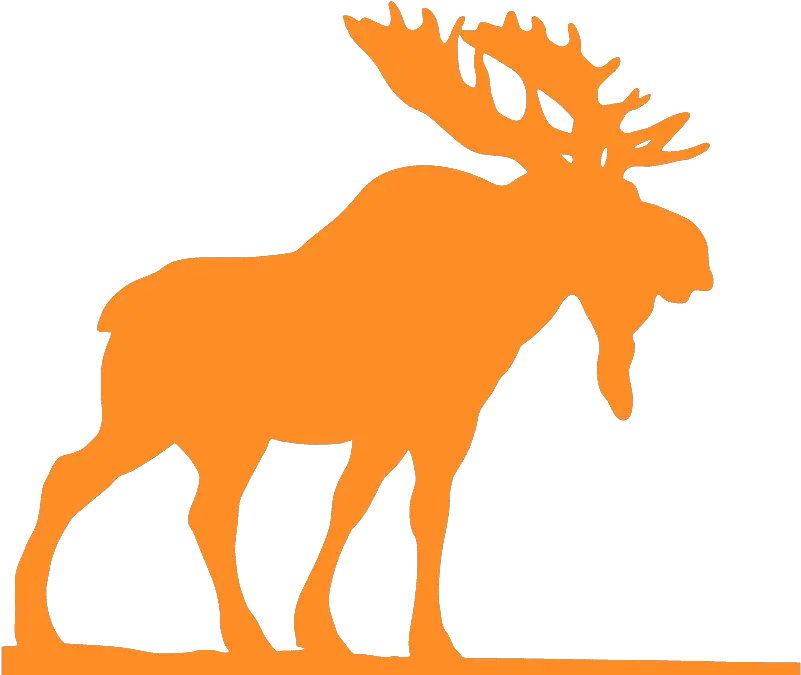 Moose Silhouette Moose And Mousse Homophones Png Moose Silhouette Png