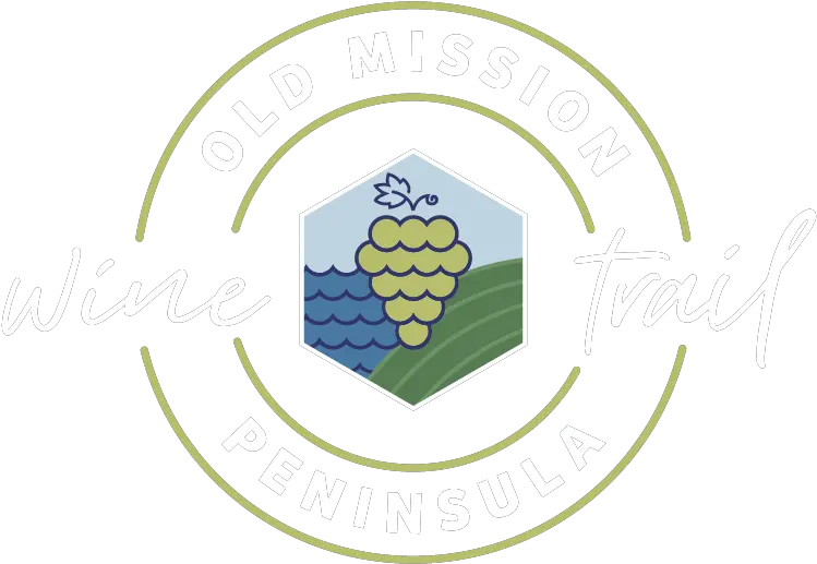 Old Mission Peninsula Wine Trail Visit Michigan Wineries Vertical Png Trail Life Logo