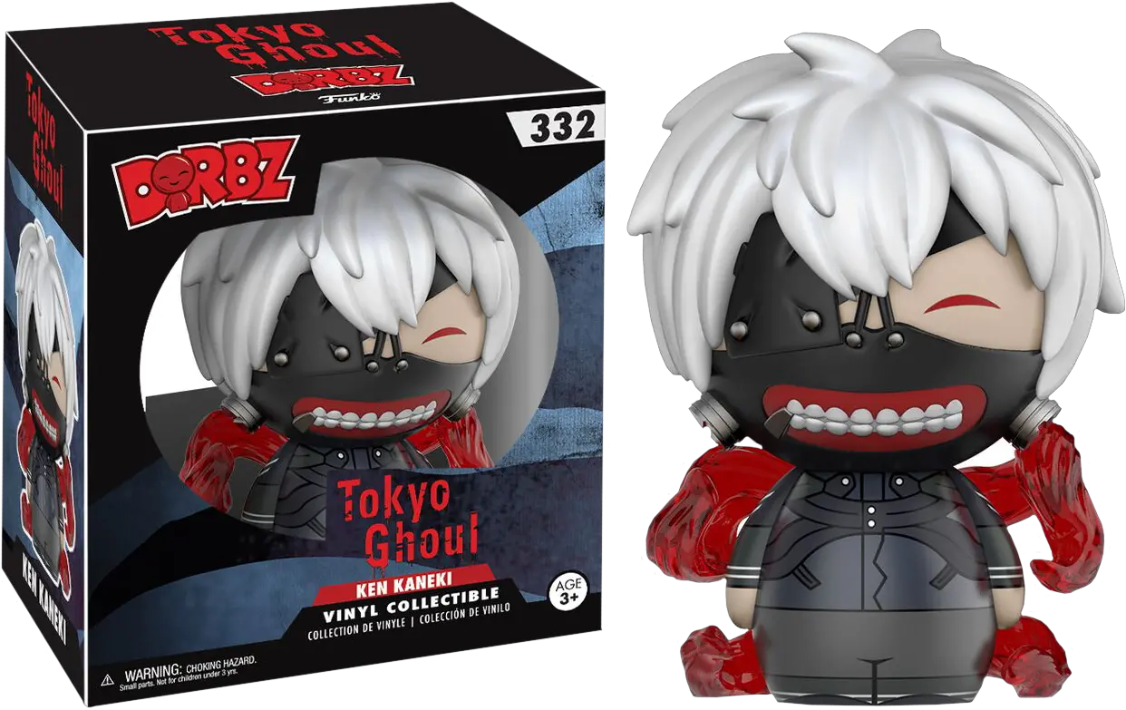 Tokyo Ghoul Ken Kaneki Funko Dorbz Vinyl Figure Popcultcha Png Tokyo Ghoul Transparent