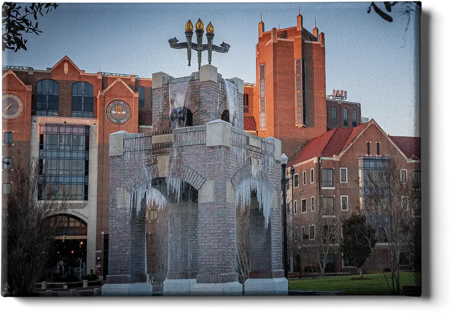 Florida State Seminoles Tallahassee Winter Photographic Paper Png Castle Wall Icon