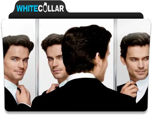 White Collar Folder Icon Designbust White Collar Wallpaper Hd Png Collar Icon