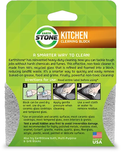 Earthstone Kitchen Cleaning Block Kitchen Cleaningstone Png Non Toxic Icon