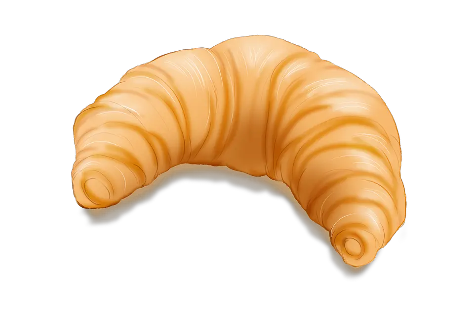 Croissant Png Croissant Drawing Transparent Background Croissant Transparent Background