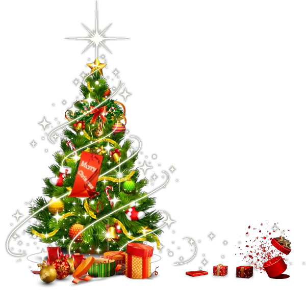 Christmas Tree Animated Png