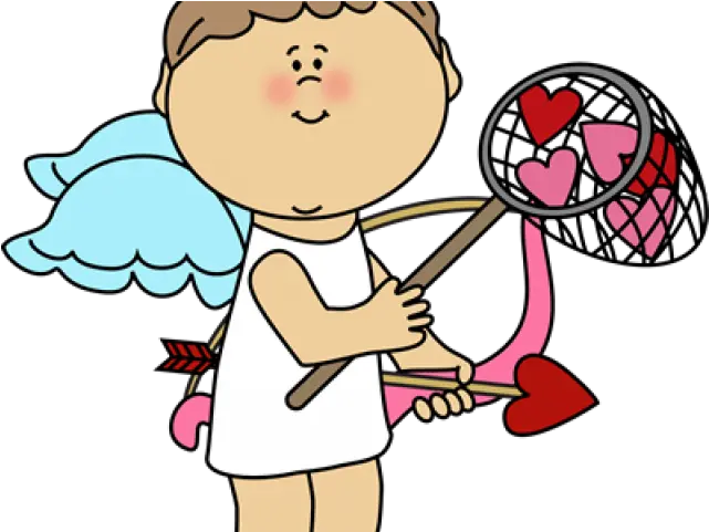 Cupid Clipart Border Valentine Hearts Clip Art Png Clip Art Cupid Transparent Background