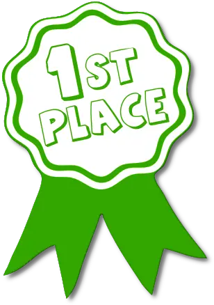 Free Award Ribbon Clipart 1st Place Ribbon Green Png Winner Ribbon Png