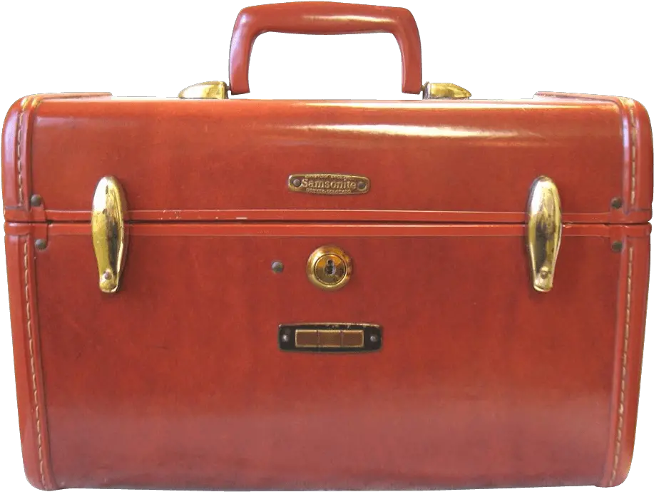 Vintage Samsonite Suitcase Transparent Vintage Briefcase Transparent Background Png Suitcase Png