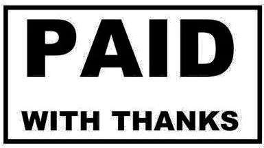 Paid Transparent Images Paid With Thanks Stamp Png Paid Stamp Transparent Background