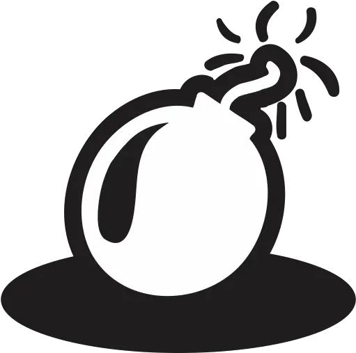 Blast Bomb Handrawn Military Guard Boom Icon Boom Black And White Icon Png Boom Png