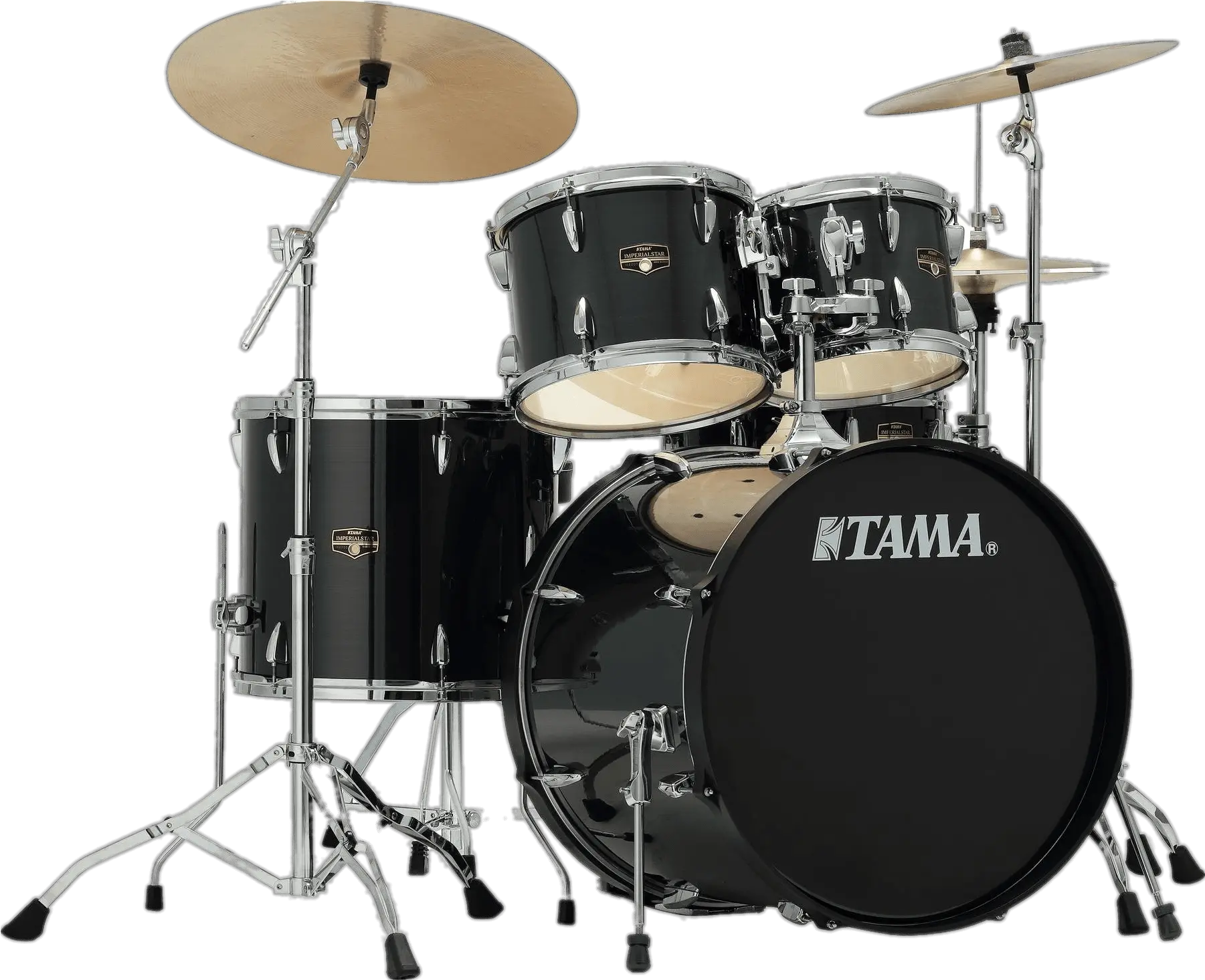 Large Drum Kit Transparent Png Tama Acoustic Drum Set Drum Sticks Png
