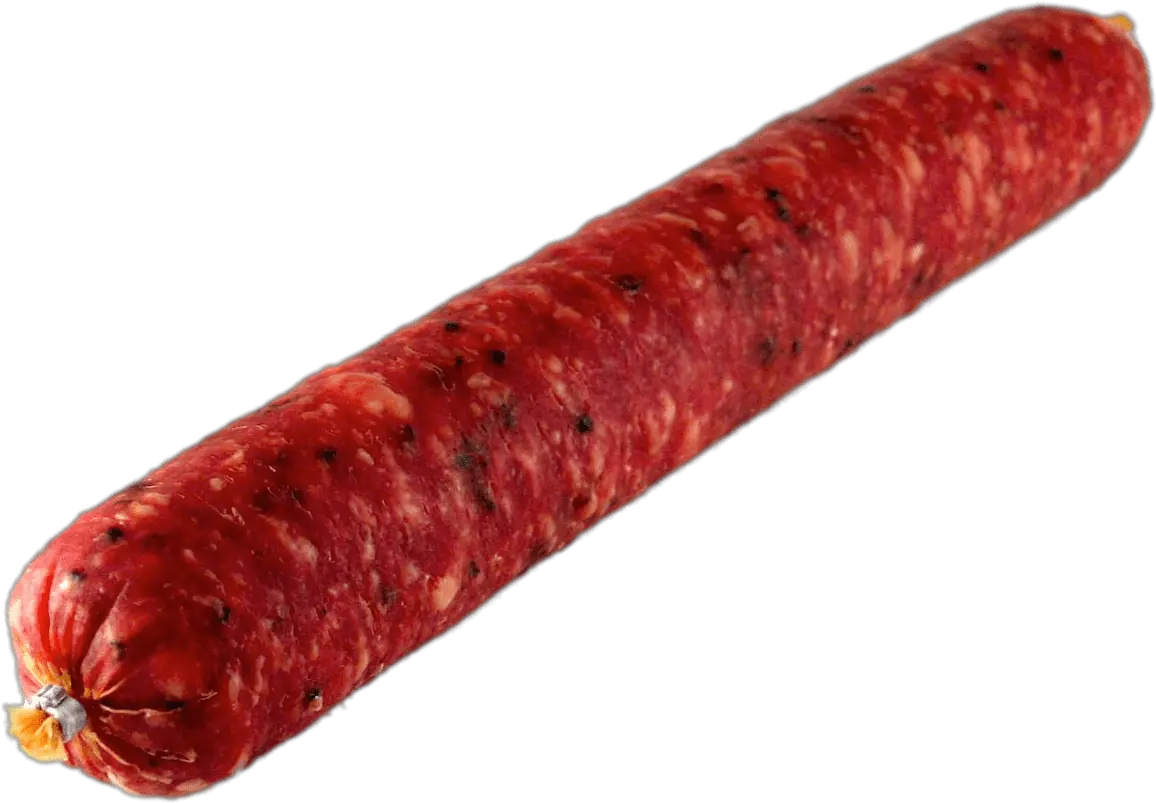 Whole Sweet Salami Roll Transparent Png Stickpng Salami Png Pepperoni Png