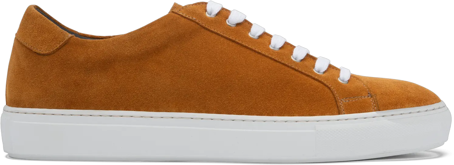 Saturday Lace Up Sneaker In Marigold Final Sale Plimsoll Png Marigold Transparent