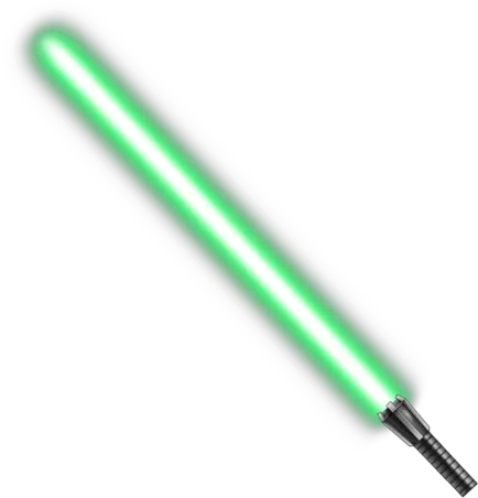 Green Lightsaber Transparent Image Star Wars Green Lightsaber Png Lightsaber Transparent