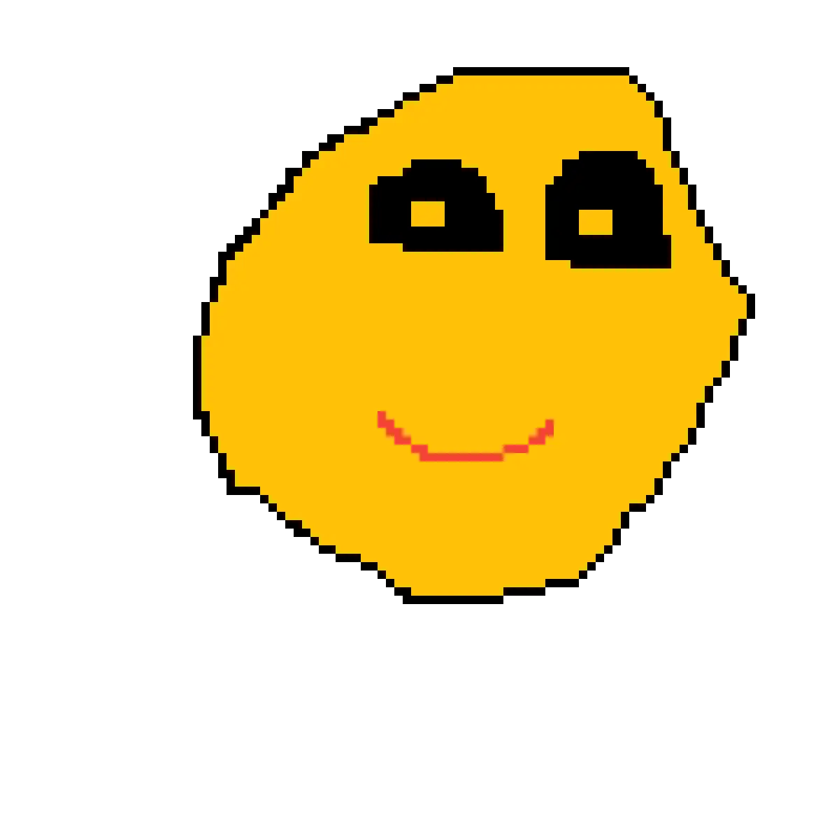 Pixelated Circle Transparent Png Image Dona Pixel Art Creepy Face Png