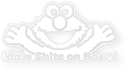 Elmo Little Shts Elmo Baby On Board Png Elmo Transparent Background