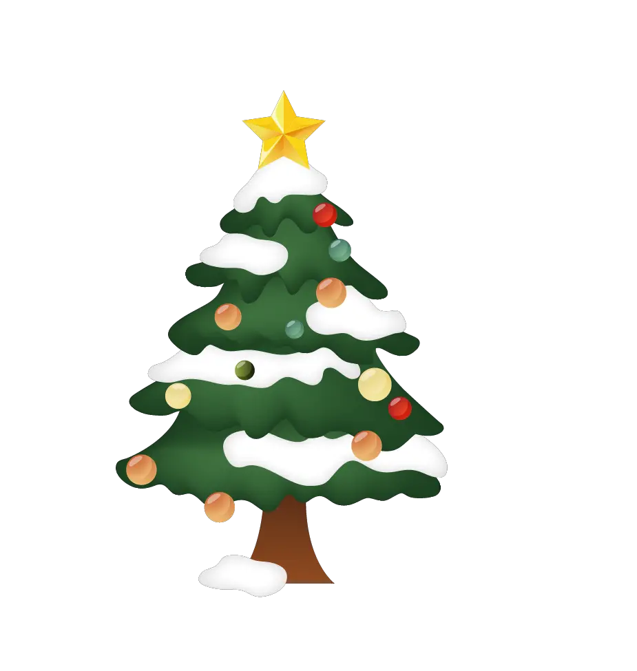 Vector Christmas Tree Png