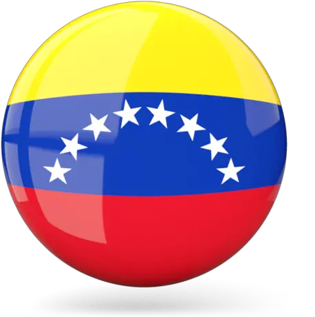 Glossy Round Icon Venezuela Flag Icon Png Venezuela Png
