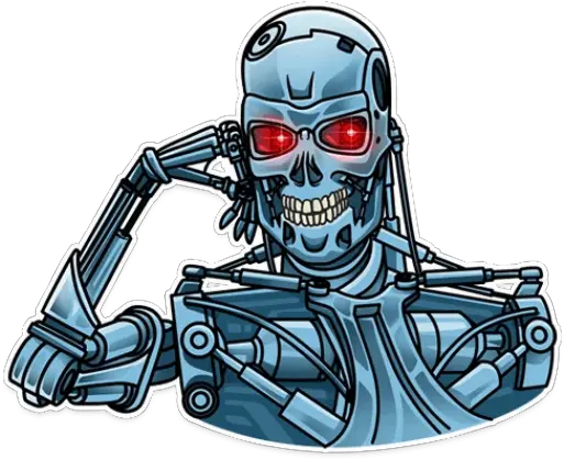 Sticker Maker Terminator Terminator Sticker Telegram Png Terminator Png