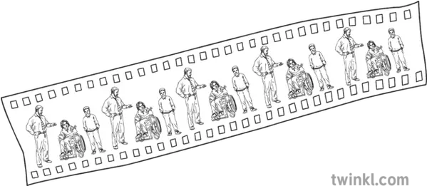 Film Strip 3 Old Tv Uks2 Friendship Life Ks2 Colour Electrocardiogramas Png Film Strip Transparent