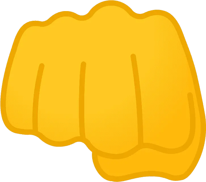 Oncoming Fist Emoji Clipart Knuckles Emoji Png Fist Emoji Png